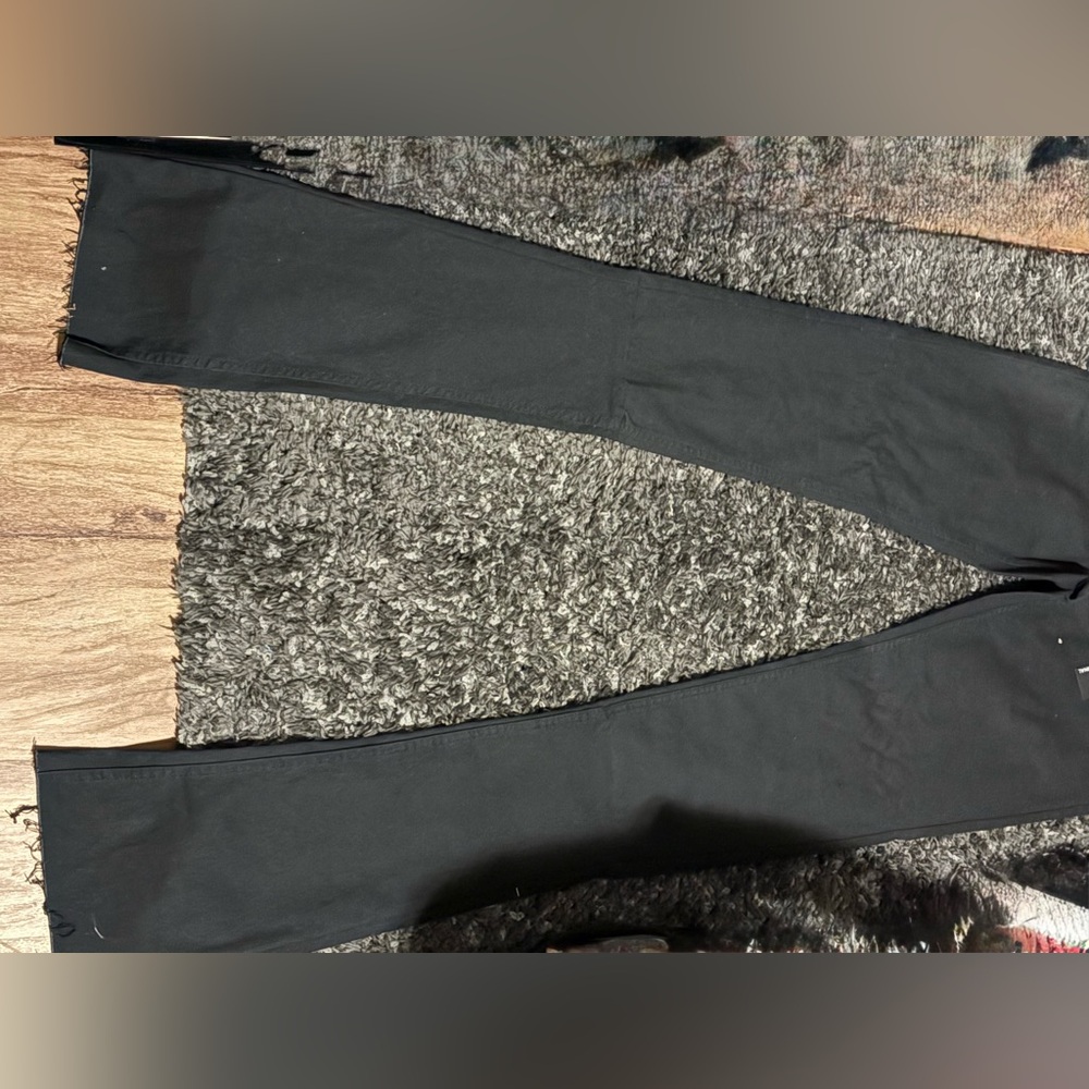 All black rockstar Stack jeans